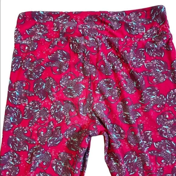 Lularoe fish leggings size tall and curvy - Picture 5 of 7